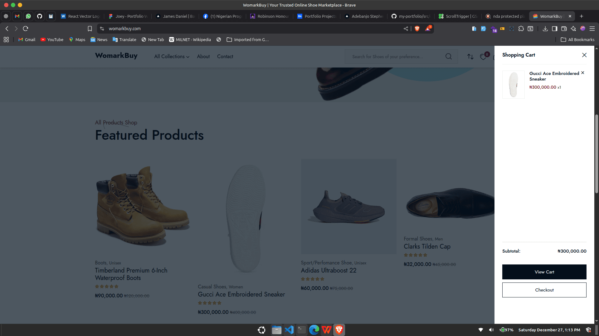 Shoes E-Commerce Platform