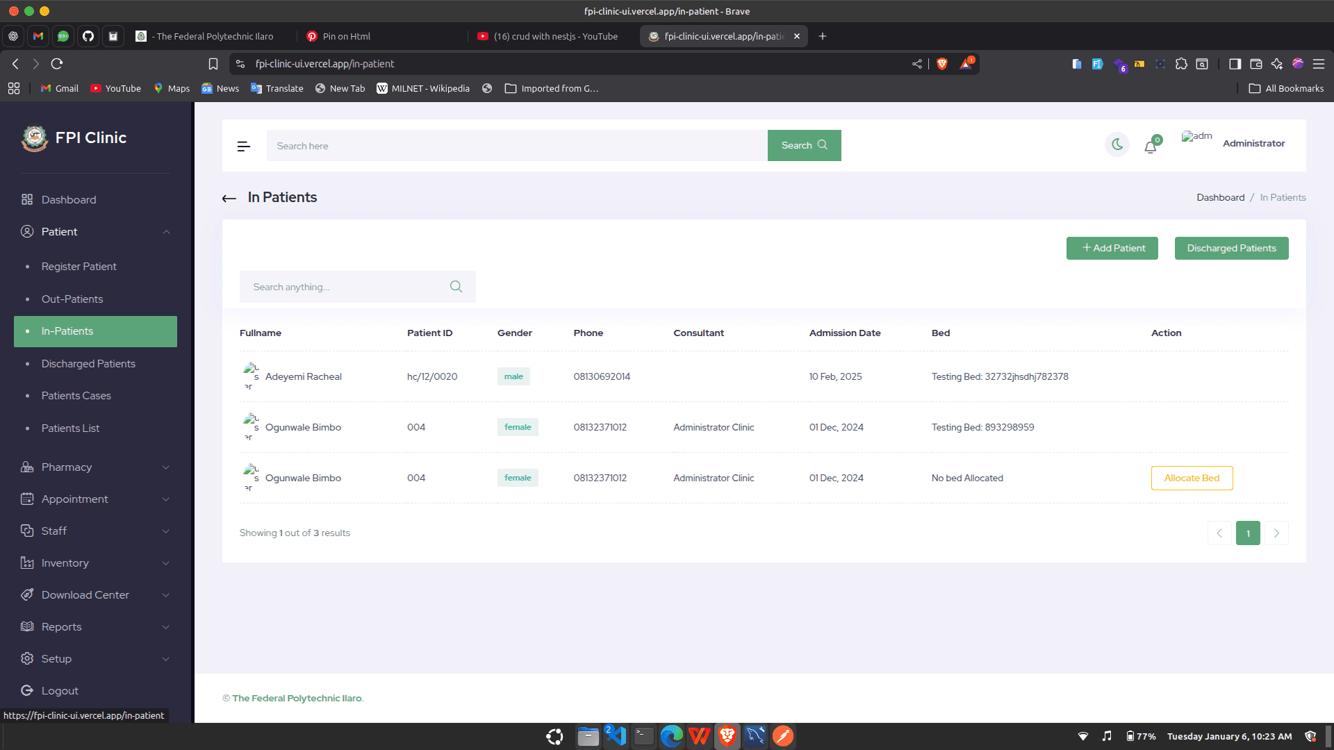 Hospital Management System